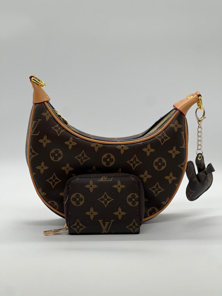 BOLSA LV SET 81089 MONO BEGE