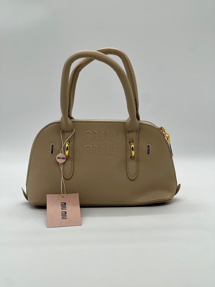 BOLSA MIU MIU 2506 BEIGE