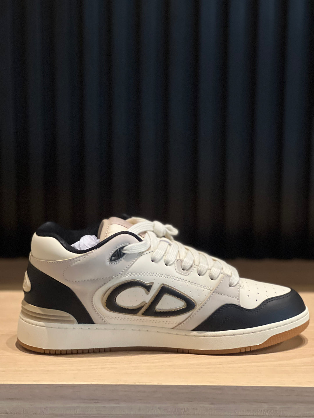 TENIS DIOR B57 MID LATE NEGRO