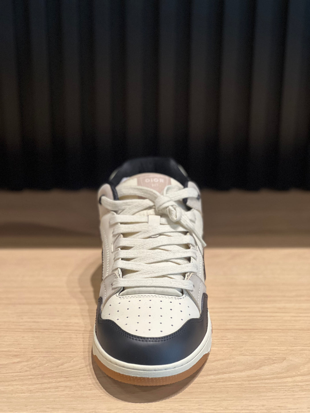 TENIS DIOR B57 MID LATE NEGRO
