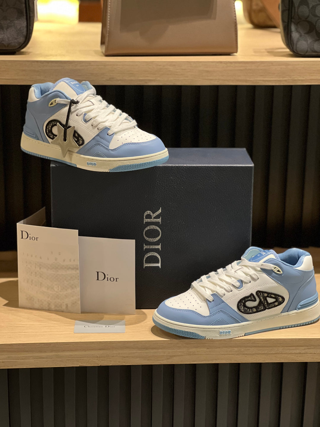TENIS DIOR B57 MID SKY BLUE