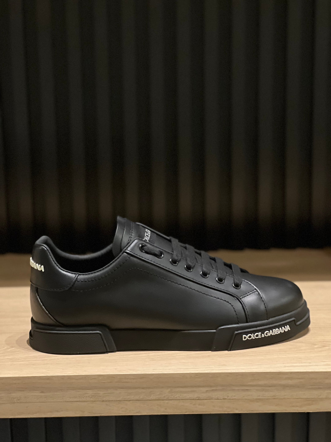 TENIS D&amp;G NEGRO TOTAL MATE