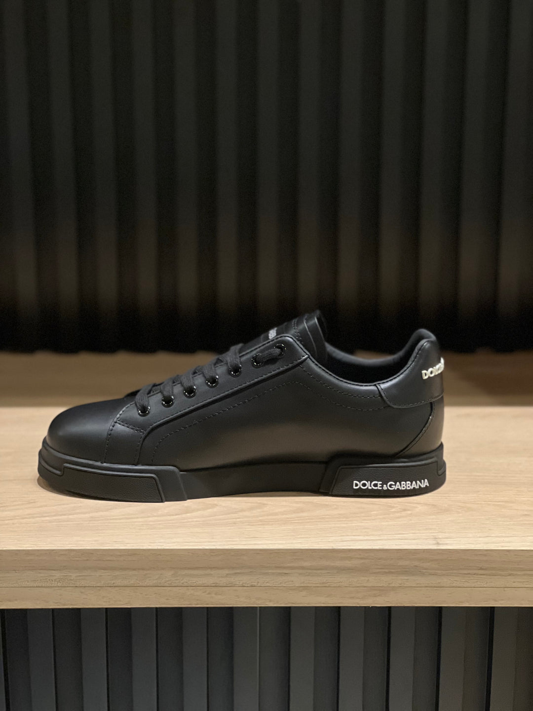 TENIS D&amp;G NEGRO TOTAL MATE
