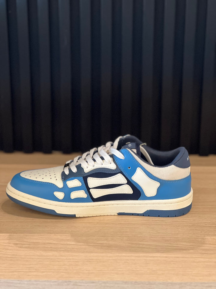 TENIS AMIRI TOP LOW BLANCO AZUL