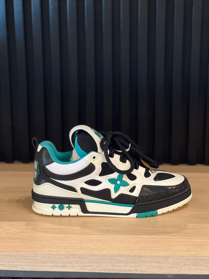 TENIS LV SKATE NEGRO VERDE