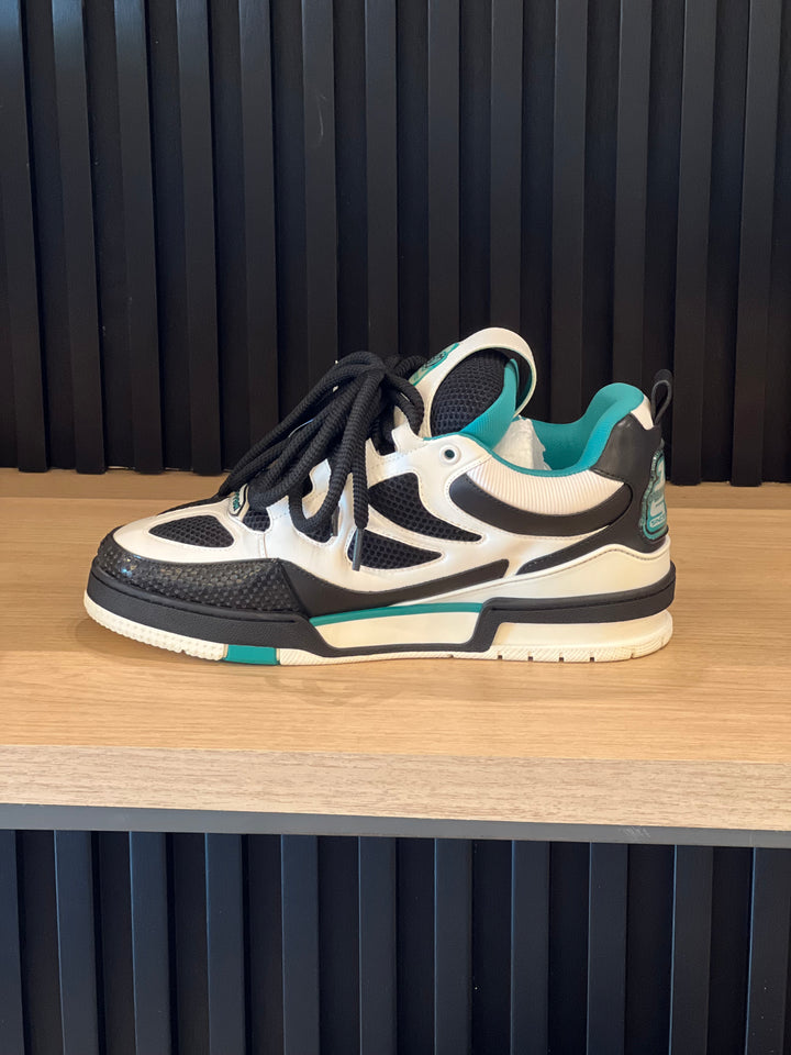 TENIS LV SKATE NEGRO VERDE