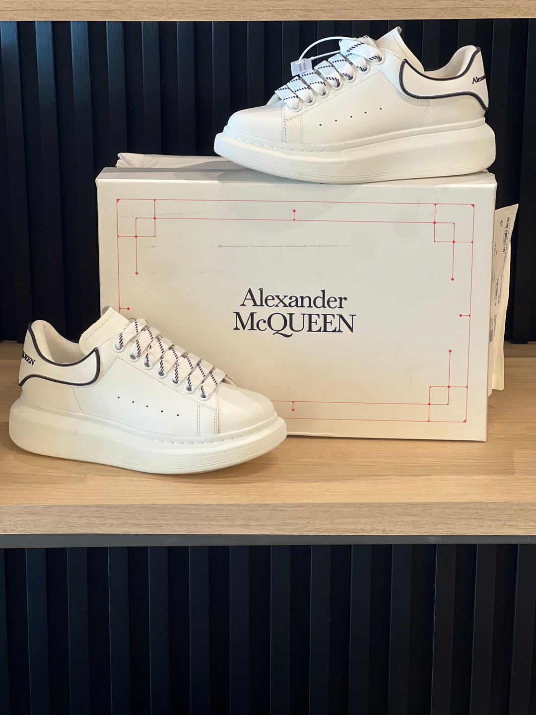 TENIS ALEXANDER MCQUEEN PLASTISOL BLANCO TOTAL