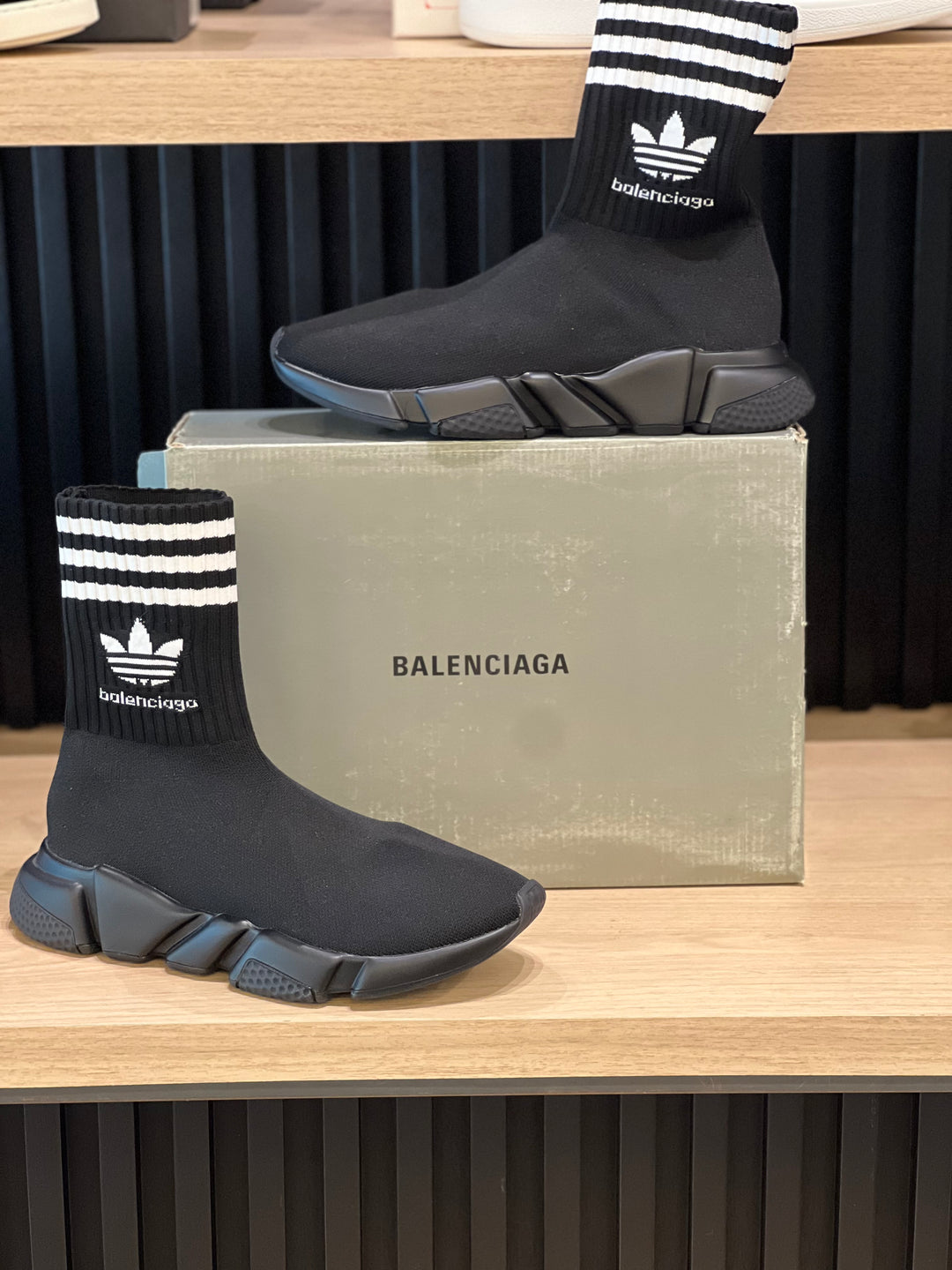 TENIS BALENCIAGA SPEED NEGRO