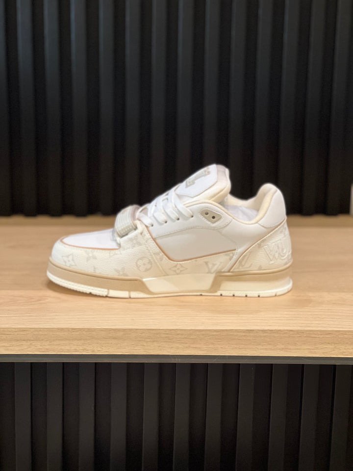 TENIS LV BROCHE BEIGE