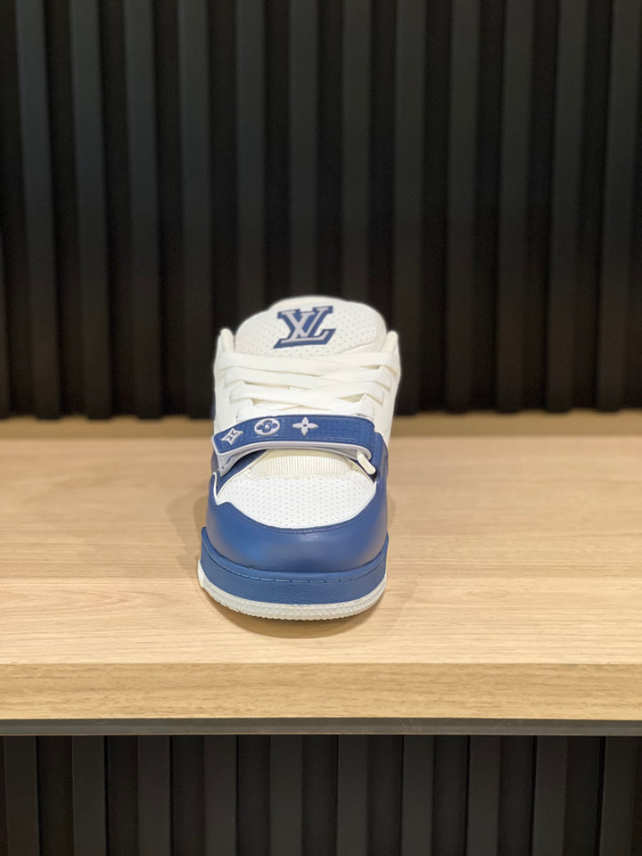 TENIS LV BROCHE BLANCO AZUL