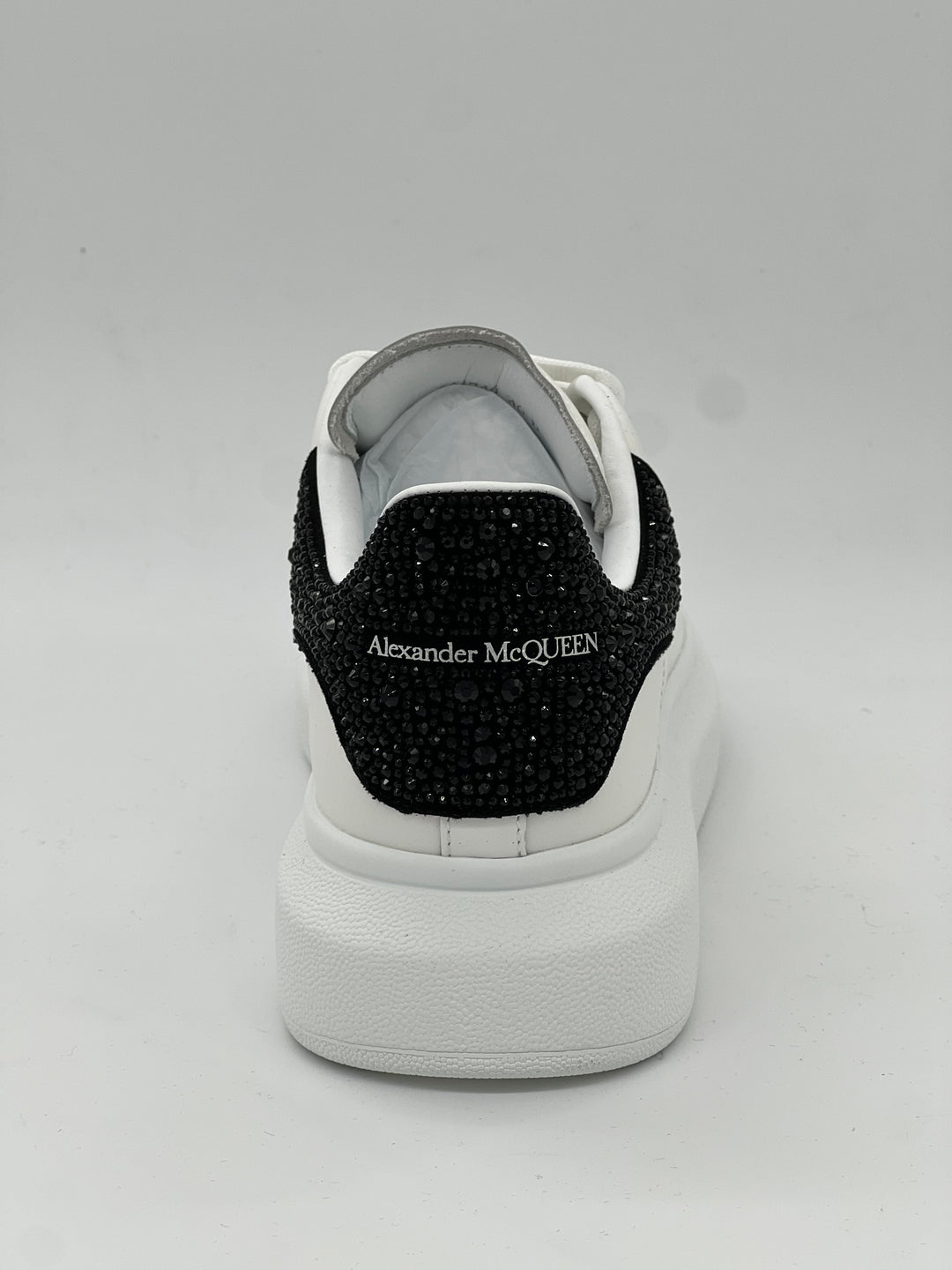 ALEXANDER MCQUEEN BLACK CRYSTAL