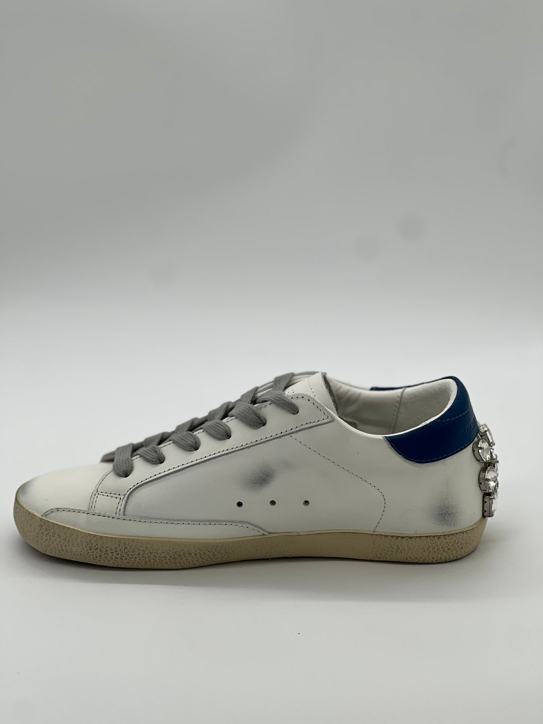 TENIS GOLDEN GOOSE SUPER STAR BLUE CRYSTAL