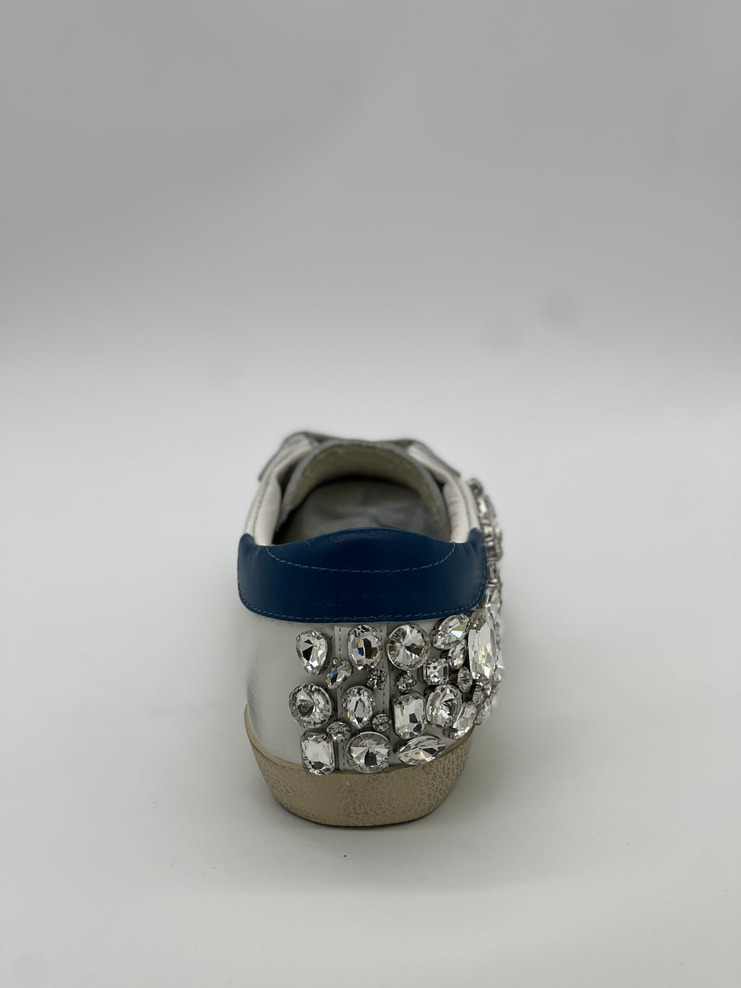 TENIS GOLDEN GOOSE SUPER STAR BLUE CRYSTAL