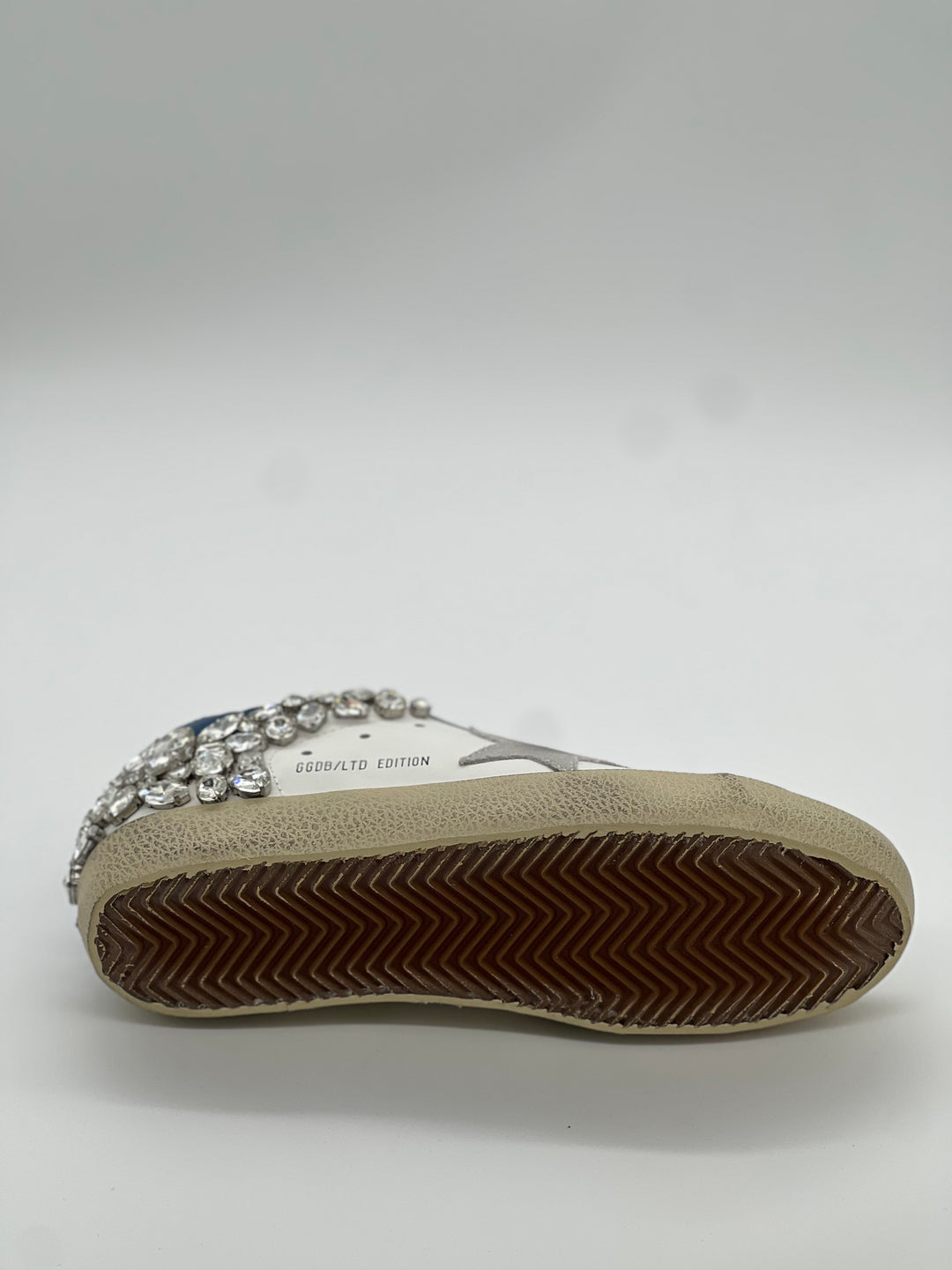 TENIS GOLDEN GOOSE SUPER STAR BLUE CRYSTAL