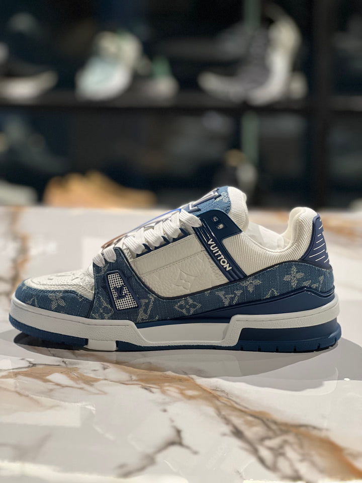 TENIS LV TRAINER MEZCLILLA