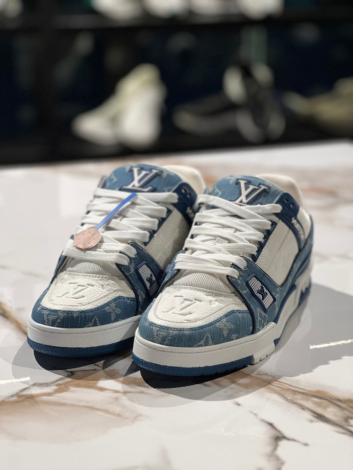 TENIS LV TRAINER MEZCLILLA