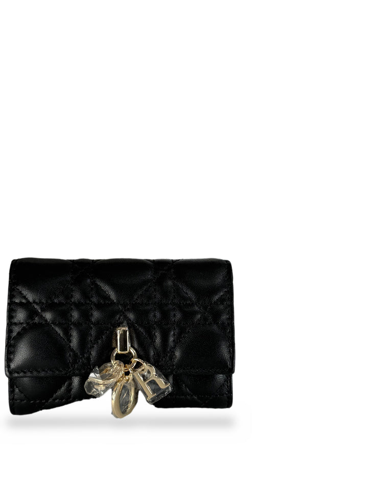 Lady Dior Lotus Wallet