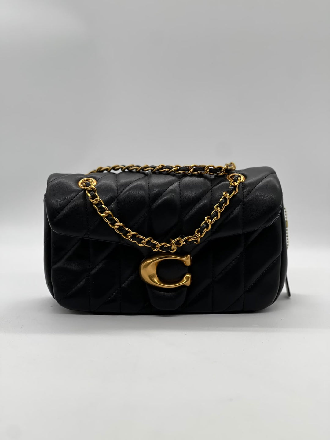BOLSA COACH 8211 NEGRO ORO