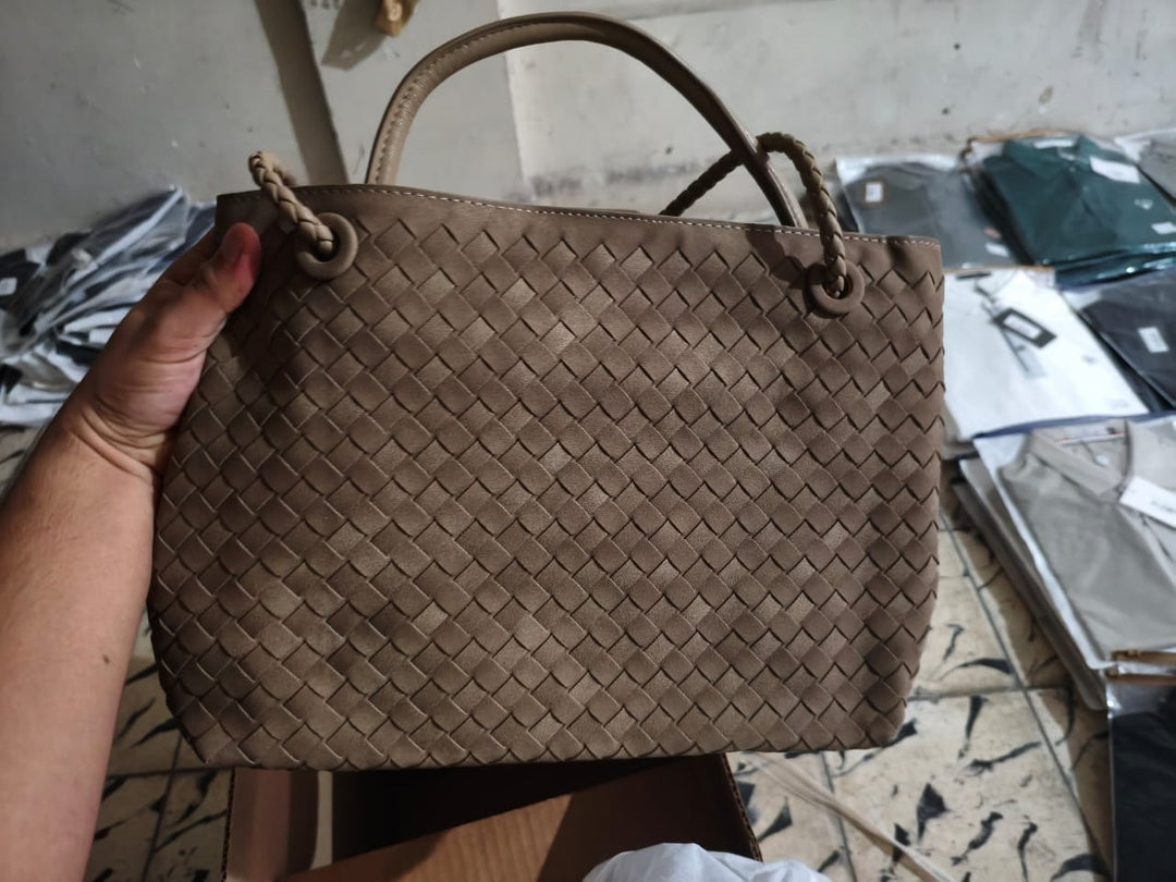 BOLSA BOTTEGA 1873 VERDE OLIVO