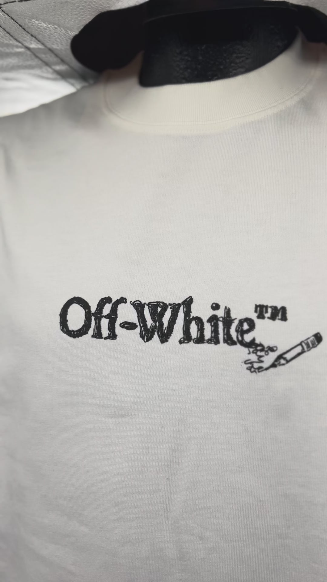 Turca O/W Scribble Arrow Blanco