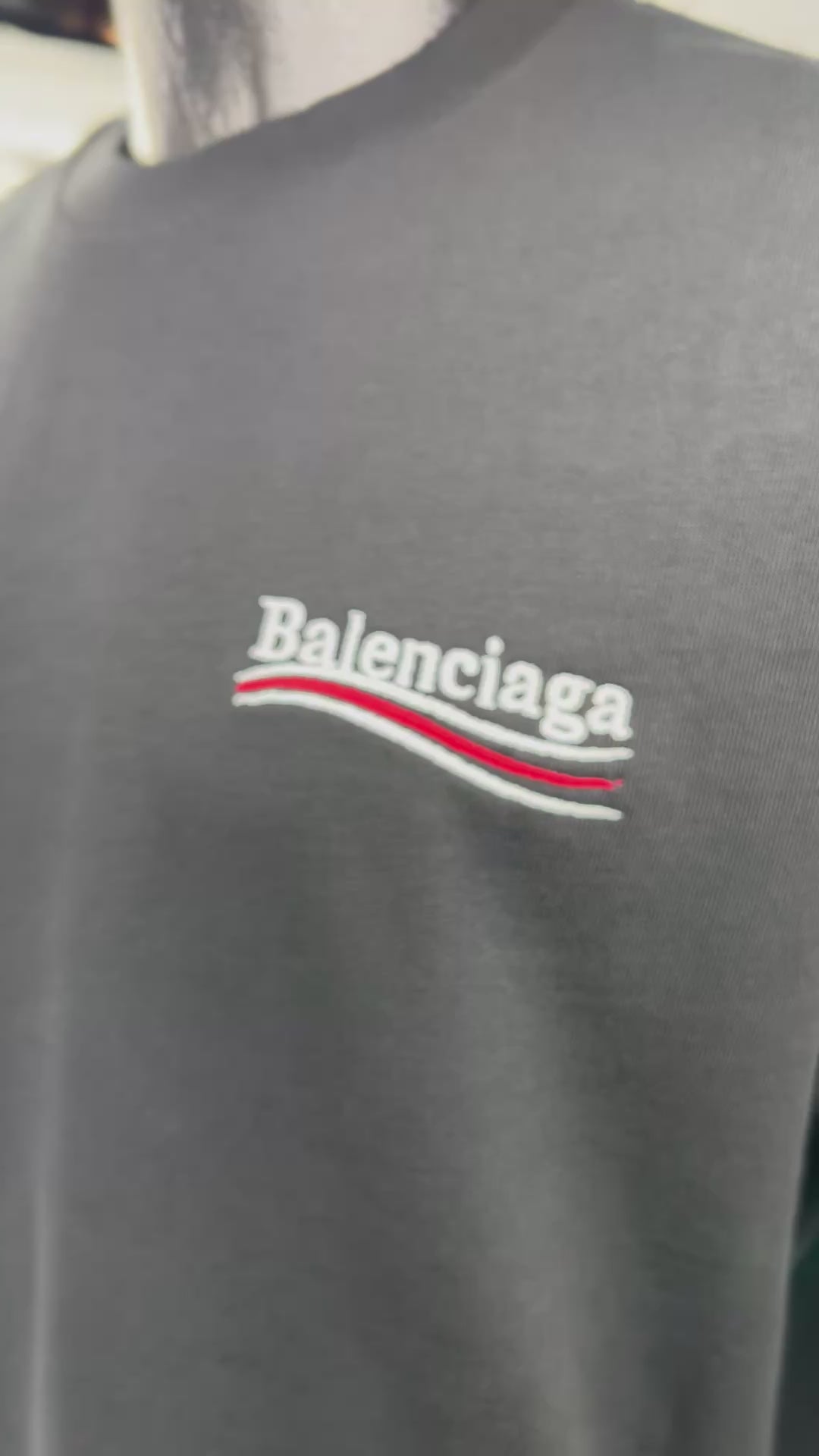 Turca Balenciaga Political Campaign Negro