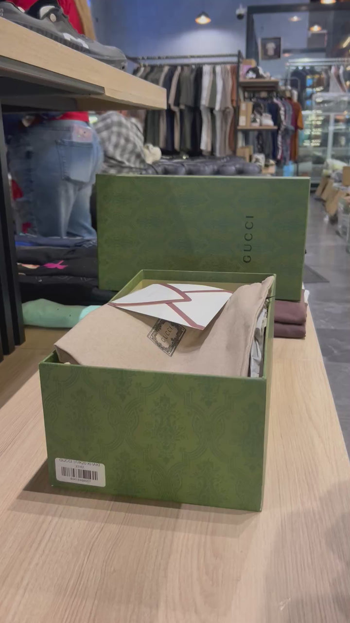 TENIS GUCCI HVK20 KHAKI
